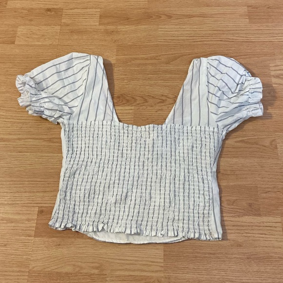 Free People Striped Crop Top - Picture 5 of 9